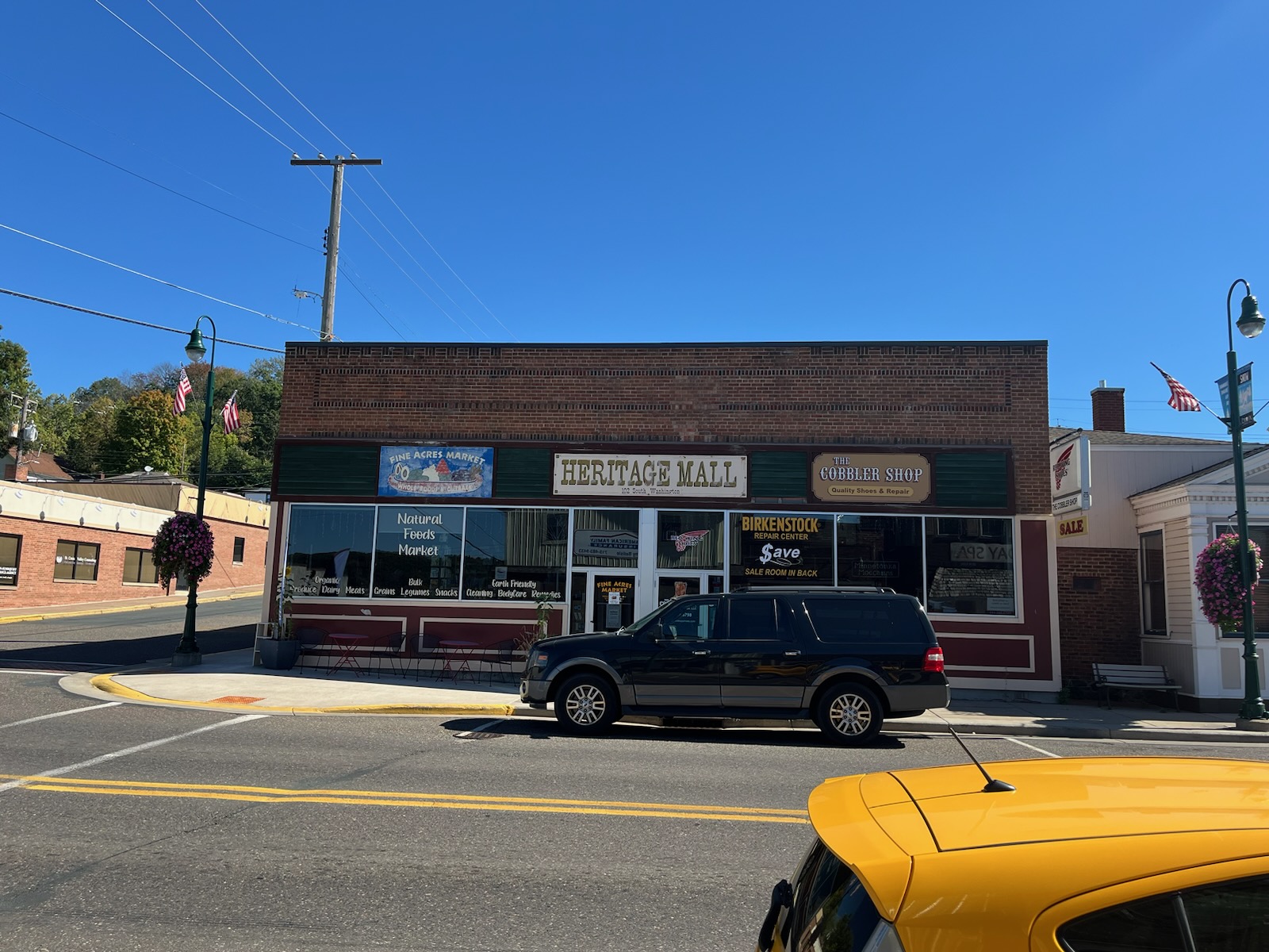 For Sale or Lease Heritage Mall in St Croix Falls, WI Metro East